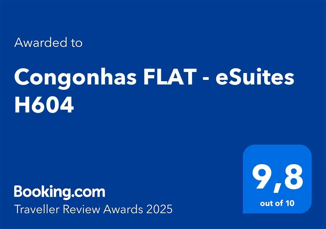 Congonhas Flat - Esuites H604 Sao Paulo Brazil